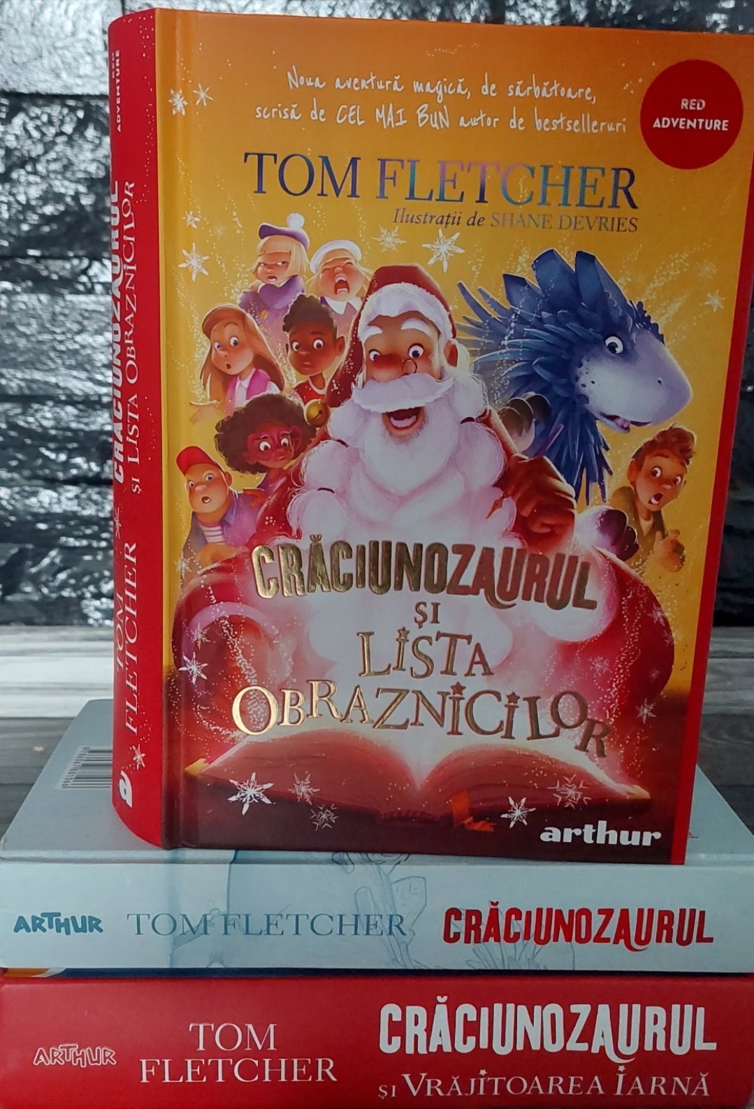 pharmacy Sea bream bundle Crăciunozaurul și lista copiilor obraznici ~ Cărți - Sclipiri de stele -  Cărți de Poveste